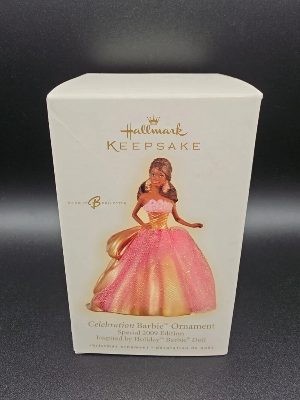Hallmark Keepsake Celebration Barbie 2009 Christmas Ornament NIOB